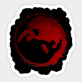 Yin Yang of Justice Sticker